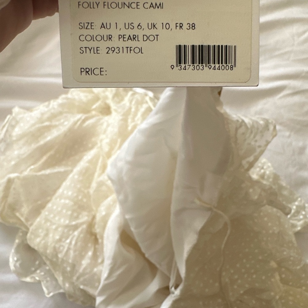 ZIMMERMAN off white top